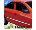 JG DE FRISO LATERAL VW GOL / VOYAGE G5 08/12 4P CROMADO (4P&Ccedil;&acute;S)