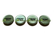JOGO DE EMBLEMA DE RODA TSW 58mm - 4P&Ccedil;&acute;s + GARRAS DE FIXA&Ccedil;&Atilde;O