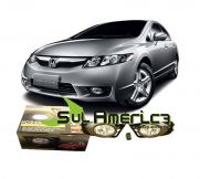 KIT FAROL AUXILIAR NEBLINA HONDA NEW CIVIC 09/11 (8P&Ccedil;&acute;S)