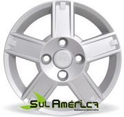 JOGO DE CALOTA FORD FIESTA 2009 ARO 14 MOD. ORIGINAL  4P&Ccedil;&acute;S