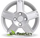 JOGO DE CALOTA FORD FIESTA 2009 ARO 14 MOD. ORIGINAL  4P&Ccedil;&acute;S