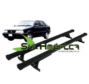 JOGO RACK DE TETO FIAT TEMPRA / TIPO 93/99 A&Ccedil;O PRETO