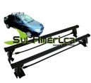 JOGO RACK DE TETO GM CORSA SEDAN CLASSIC 97/2010 A&Ccedil;O PRETO