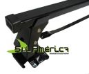 JOGO RACK DE TETO GM CORSA HATCH 94/02 4P A&Ccedil;O PRETO