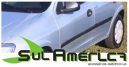 JOGO DE FRISO LATERAL GM NOVO CELTA G2 07/12 4P MOD. ORIGINAL