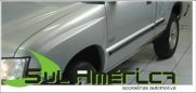 JOGO DE FRISO LATERAL GM S10 01/11 CABINE SIMPLES