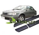 JOGO DE FRISO LATERAL TOYOTA COROLLA 99/02 4P. PTO (6P&Ccedil;&acute;S)