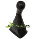 KIT MANOPLA CAMBIO + COIFA VW SANTANA 89/98 PRETA C/ BASE