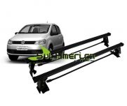JOGO RACK DE TETO VW FOX 03/11 4P A&Ccedil;O PRETO