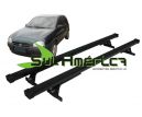 JOGO RACK DE TETO GM CORSA HATCH 94/02 2P A&Ccedil;O PRETO