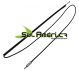 ANTENA FUNCIONAL FIAT UNO BLACK RETRATIL C/ PLUG - 1005mm