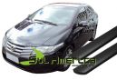 JOGO DE FRISO LATERAL HONDA CITY 09/12 4P PRETO