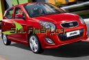 JOGO DE SPOILER LATERAL KIA PICANTO 05/11 4P
