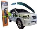 JOGO CALHA DE CHUVA KIA SORENTO 04/09 4P MOD. ORIGINAL