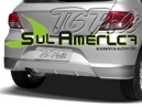 SPOILER TRASEIRO VW GOL G5 08/11 PRATA MOD. ORIGINAL