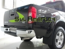 PONTEIRA P/ ESCAPAMENTO A&Ccedil;O INOX NISSAN FRONTIER SEL / XE / LE 08/11