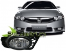 FAROL AUXILIAR NEBLINA / MILHA HONDA NEW CIVIC 09/11 - LD C/ LAMPADA