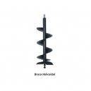 Broca helicoidal 100mmx1000mm p/ perfurador de solo BRISTOL PS-10 e PS-06 