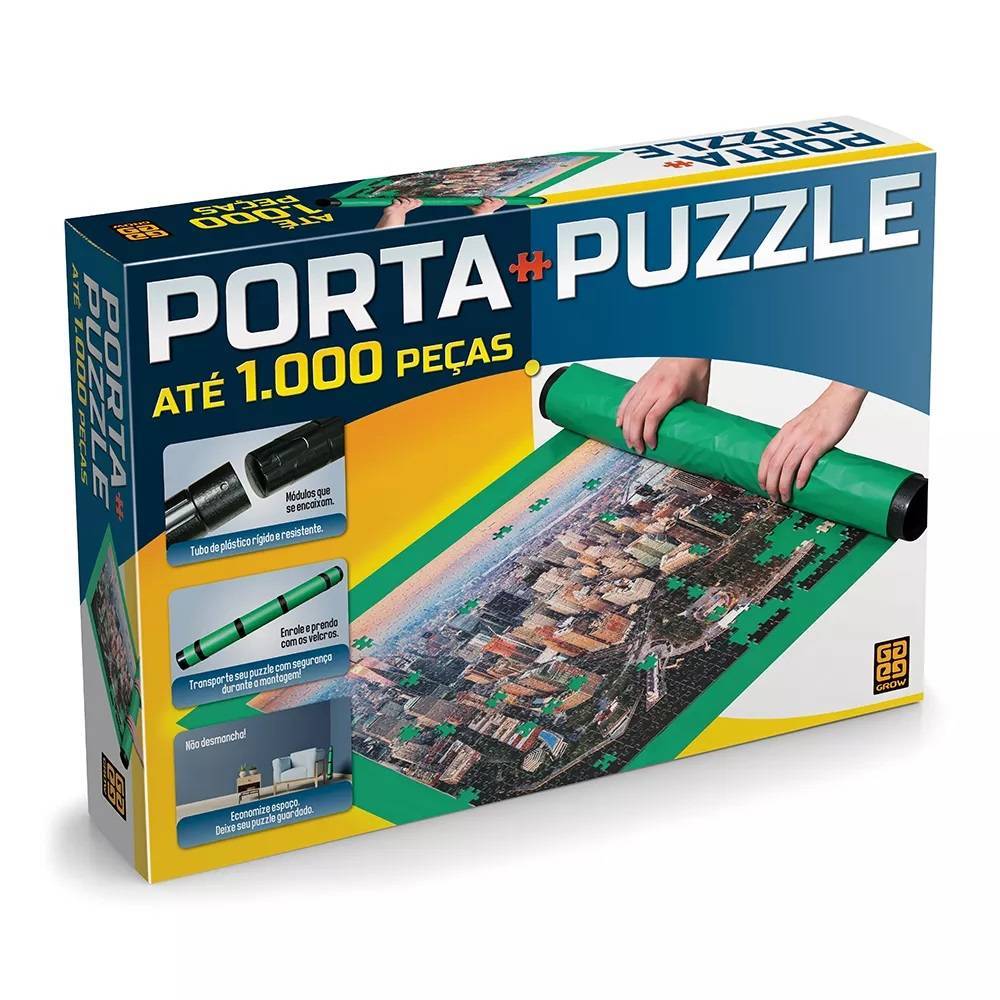 Porta Puzzle até 1000 Peças Quebra Cabeça - Grow 3466 - Noy Brinquedos